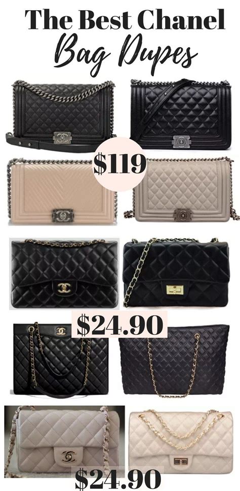 chanel quilted boy bag look alike|Chanel boys bag dupe.